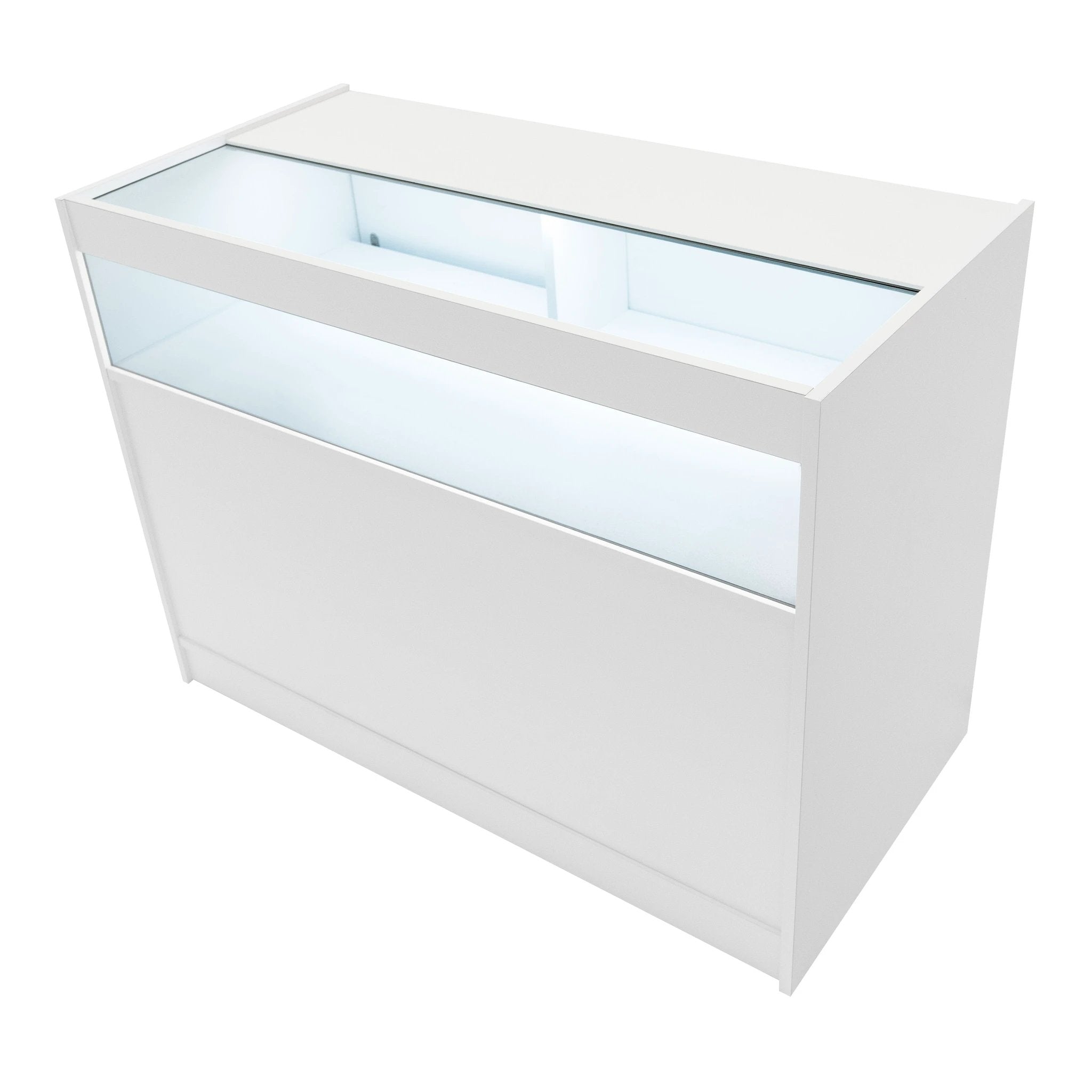 Monster Shop Europa LED Shop Counter Set B1200, C1200, TB60 & LM60 - White -