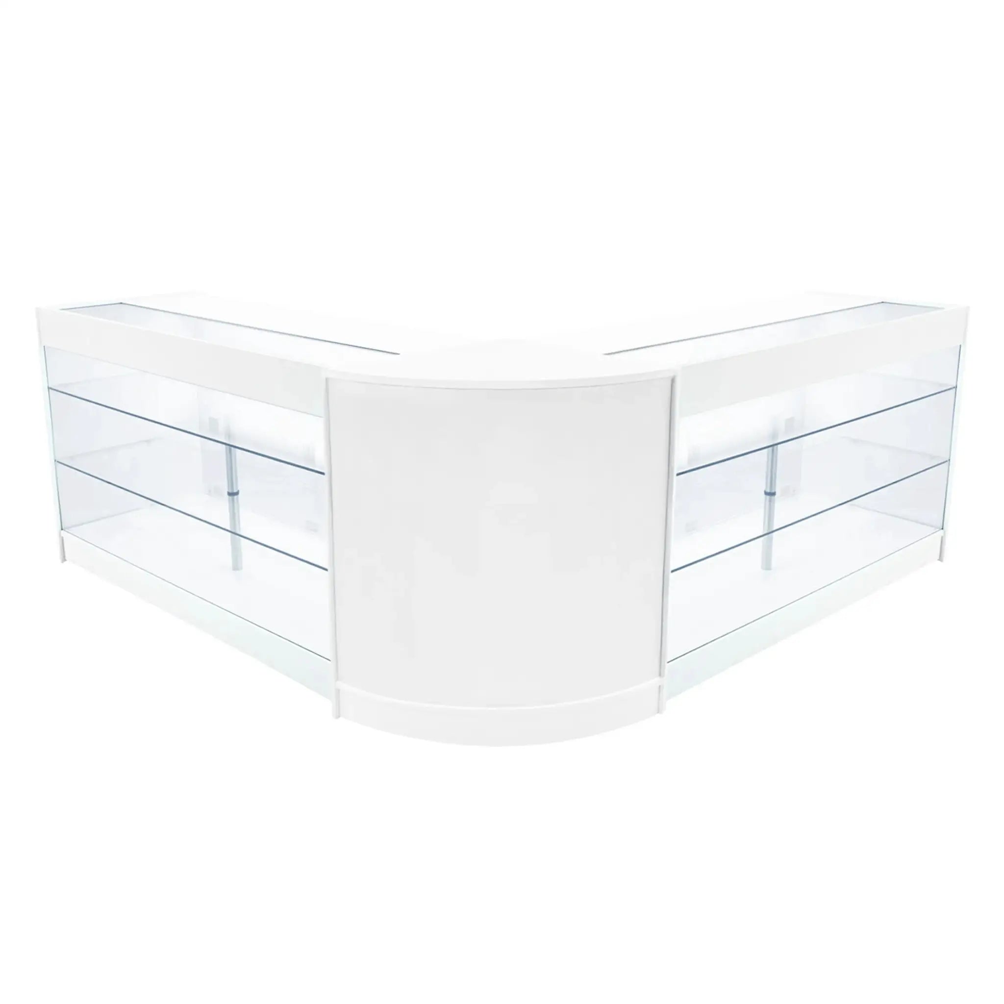Monster Shop Helios LED Shop Counter Set CM60 & 2 x K1500 - White -