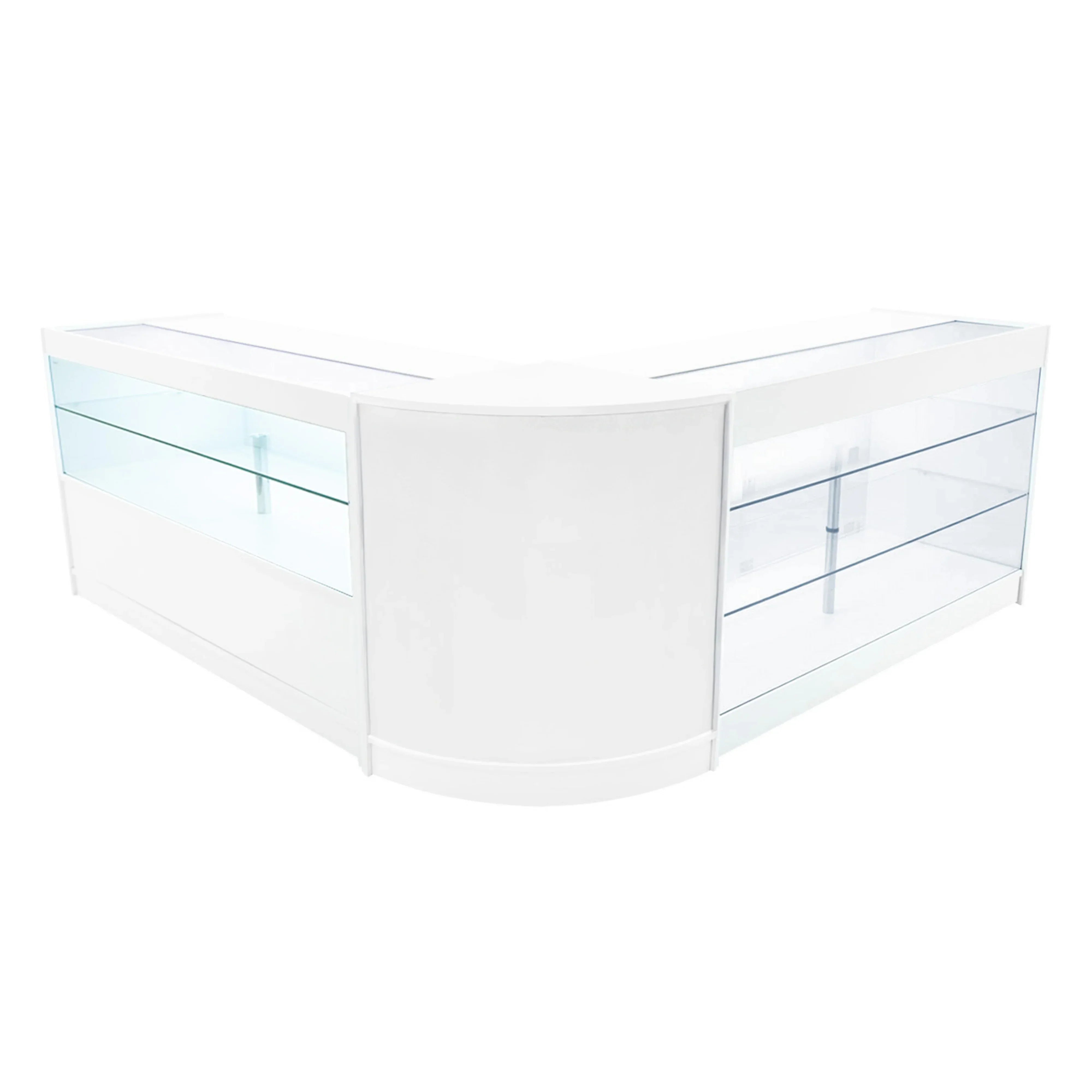 Monster Shop Hera LED Shop Counter Set K1500, C1500 & CM60 - White -