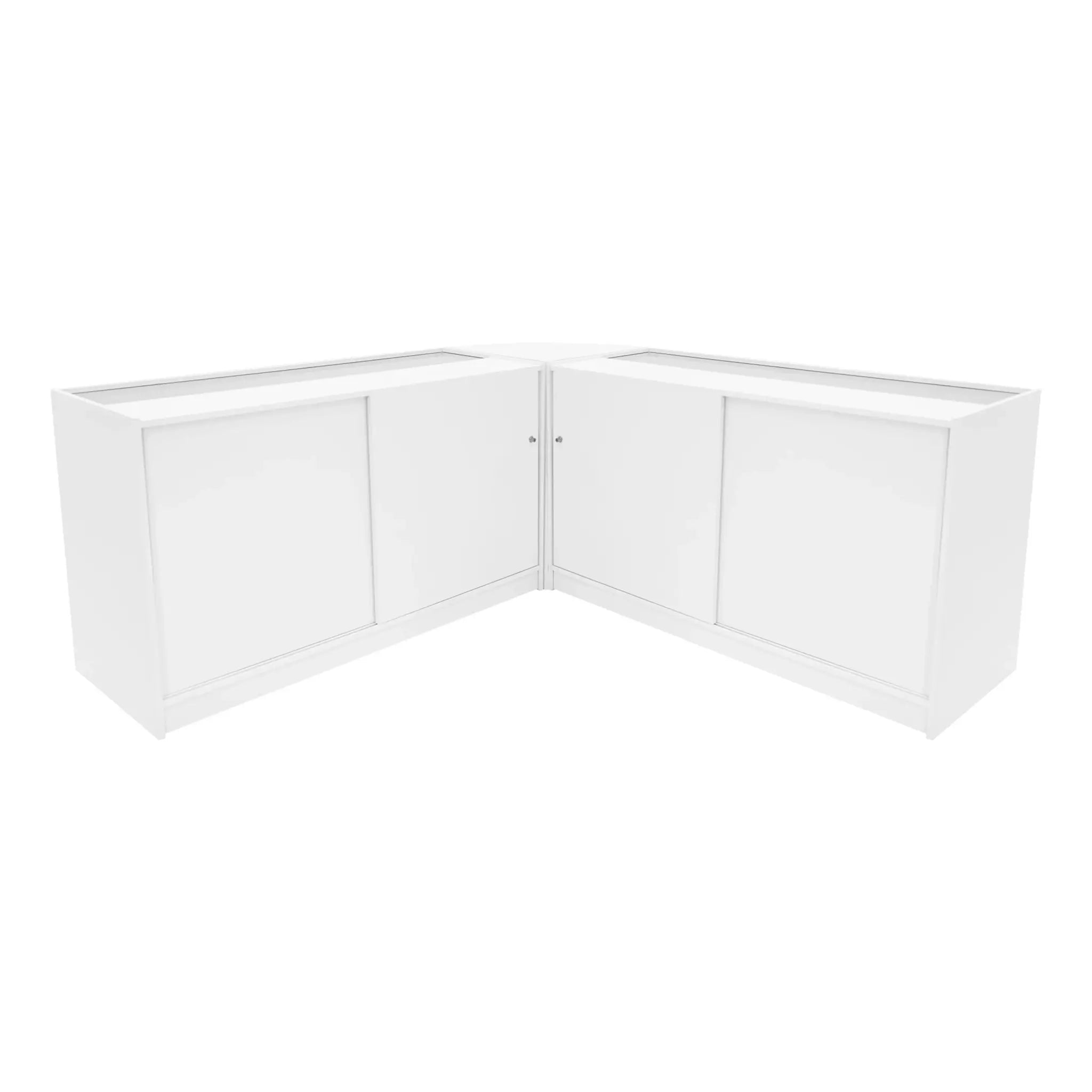 Monster Shop Harmonia LED Shop Counter Set B1500, C1500 & LM60 - White -