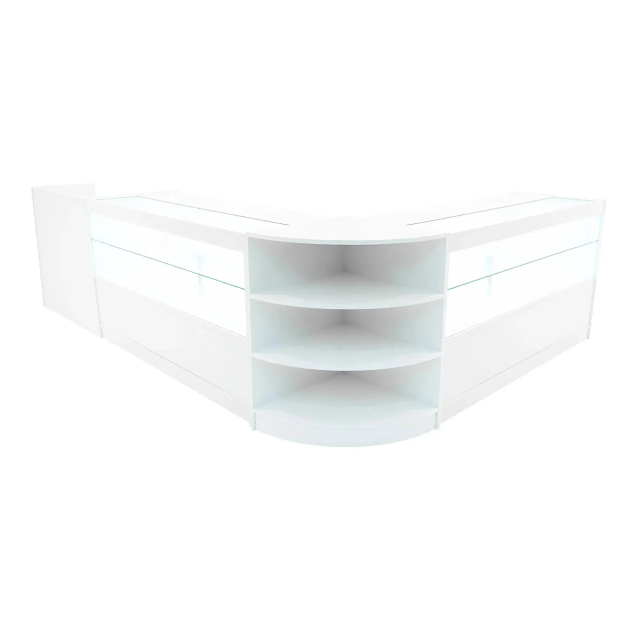 Monster Shop Eclipse LED Shop Counter Set LM60, TB60 & 2 x C1500 - White -