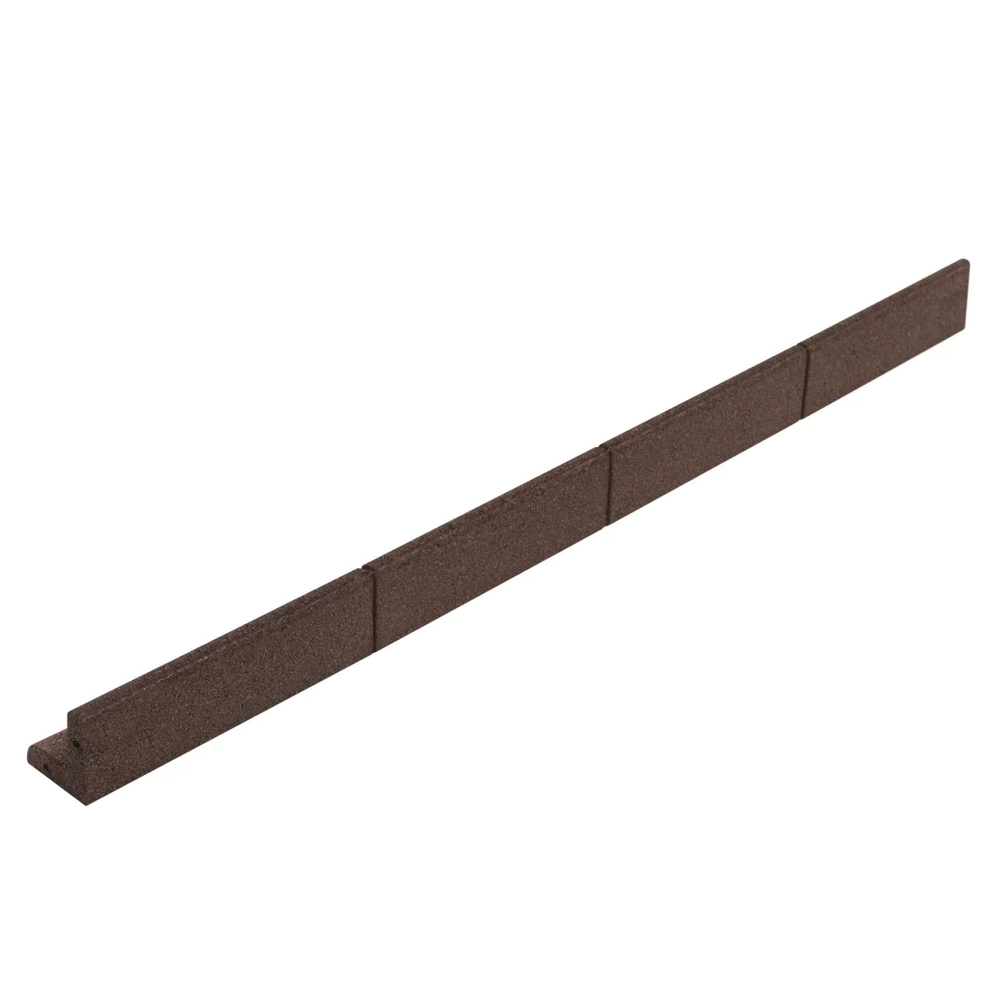 Monster Shop Flexible Lawn Edging 7.2m - Brown -