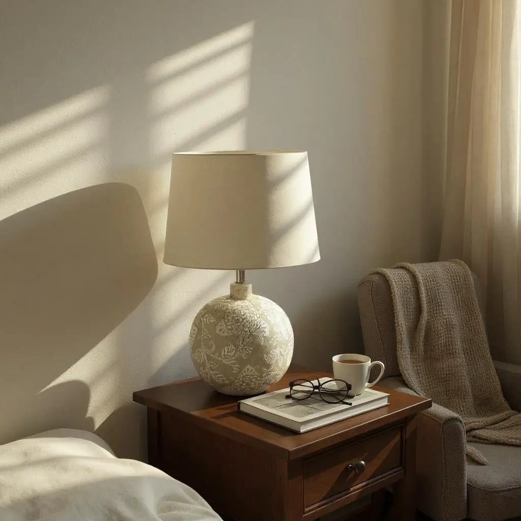 MSL 39CM LAMP AND SHADE - Lamp