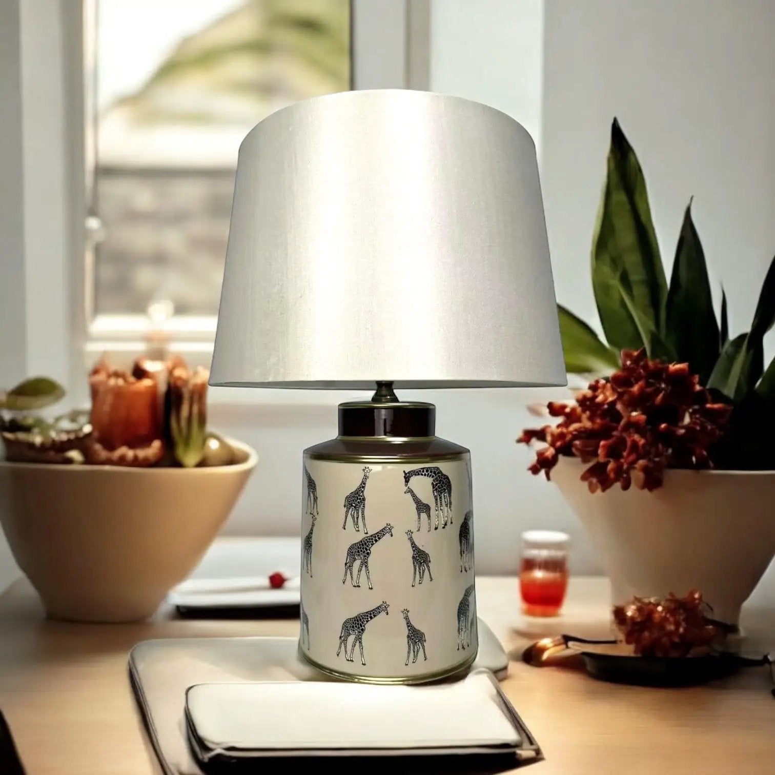 MSL 33CM LAMP AND SHADE - Lamp