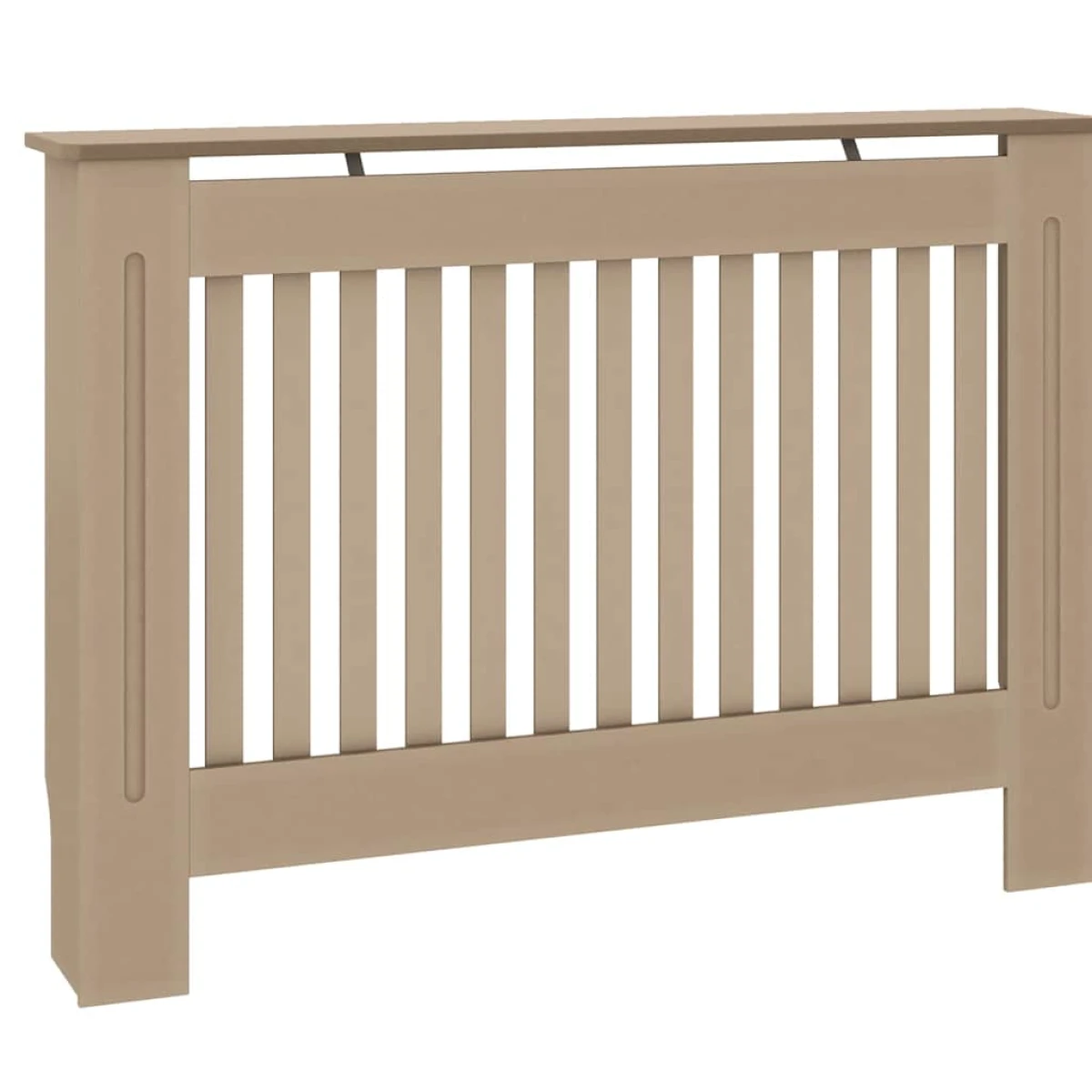 vidaXL Radiator Cover 112 x 19 x 81.5 cm Durable Engineered Wood for Living Rooms by vidaXL