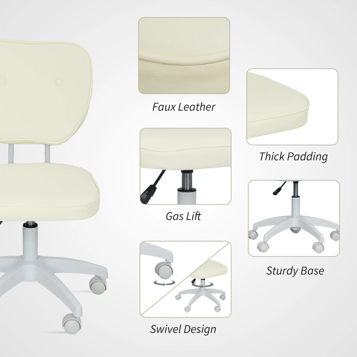 Premium Office Chair Height Massage Home Desk by N/A