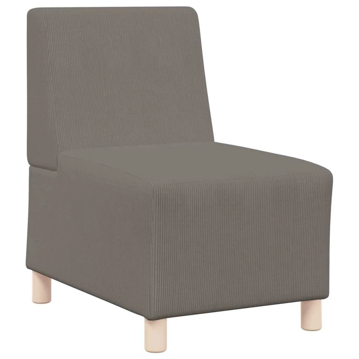 VidaXL Modular Sofa 55x74x82 cm Armless Living Room by vidaXL