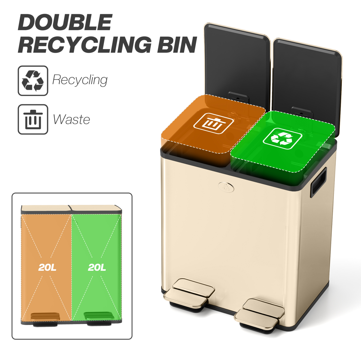 Kitchen Bin - from N/A