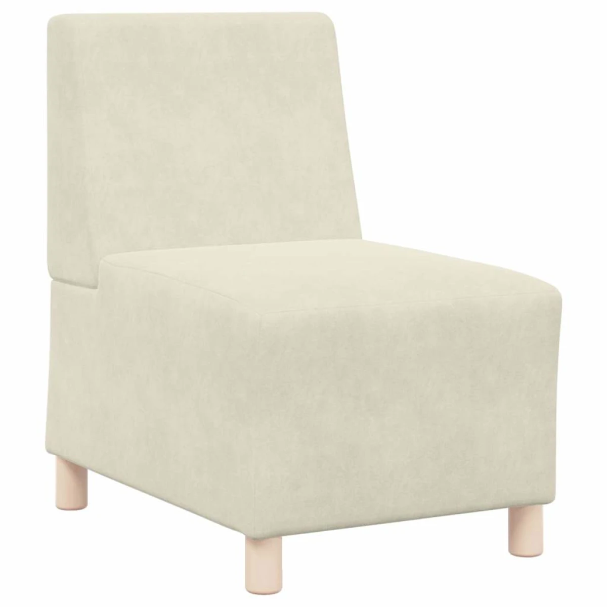 VidaXL Modular Sofa 55x74x82 Cm Velvet Armless Living Room by vidaXL