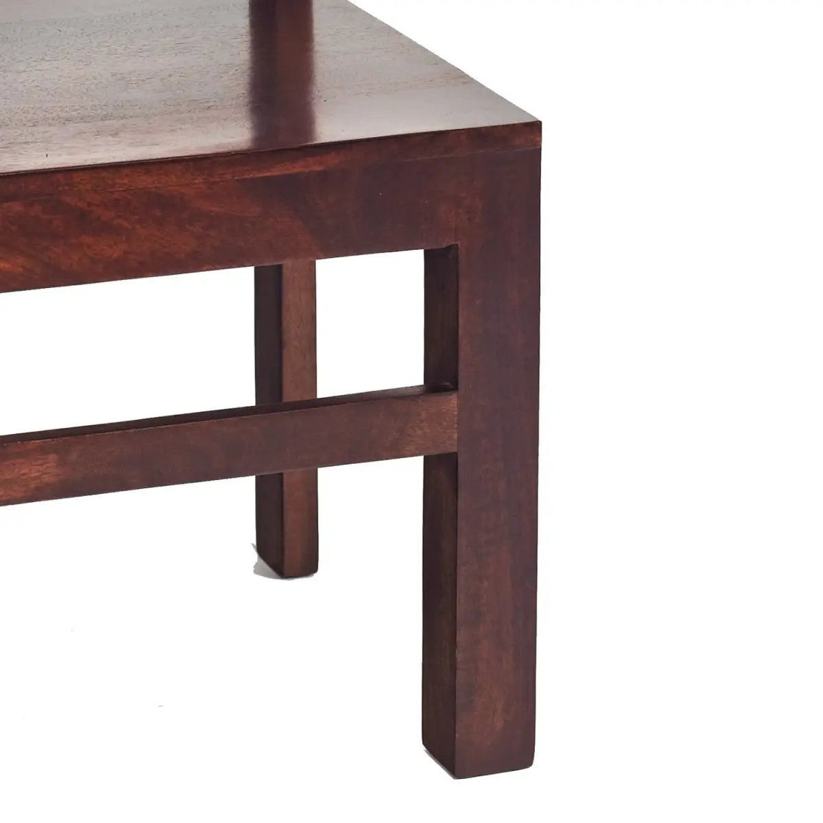 Indian Hub Toko Dark Mango Slat Back Chair (Set of 2) - Wooden Chairs