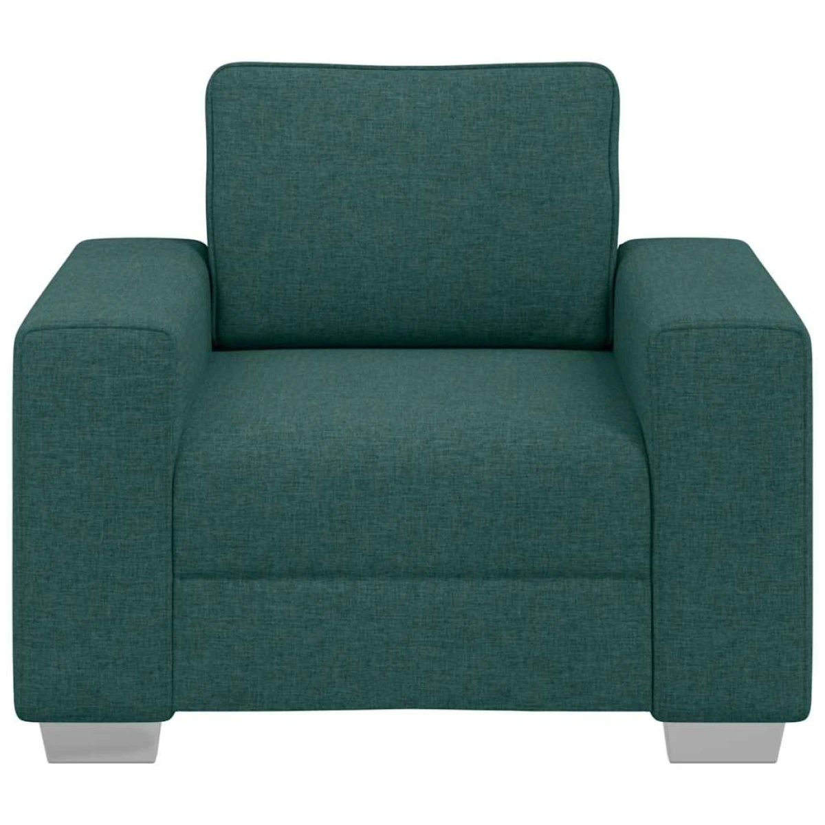 VidaXL Sofa 100 x 77 x 82 cm Dark Green Cushioned At Home by vidaXL
