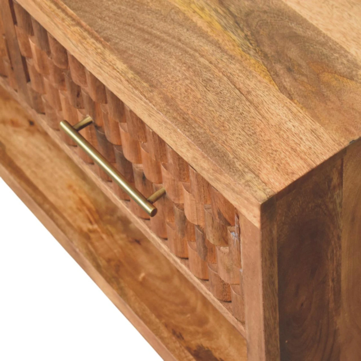Artisan Shoe Storage 2 Drawers HandCarved Hallway by Artisan Furniture