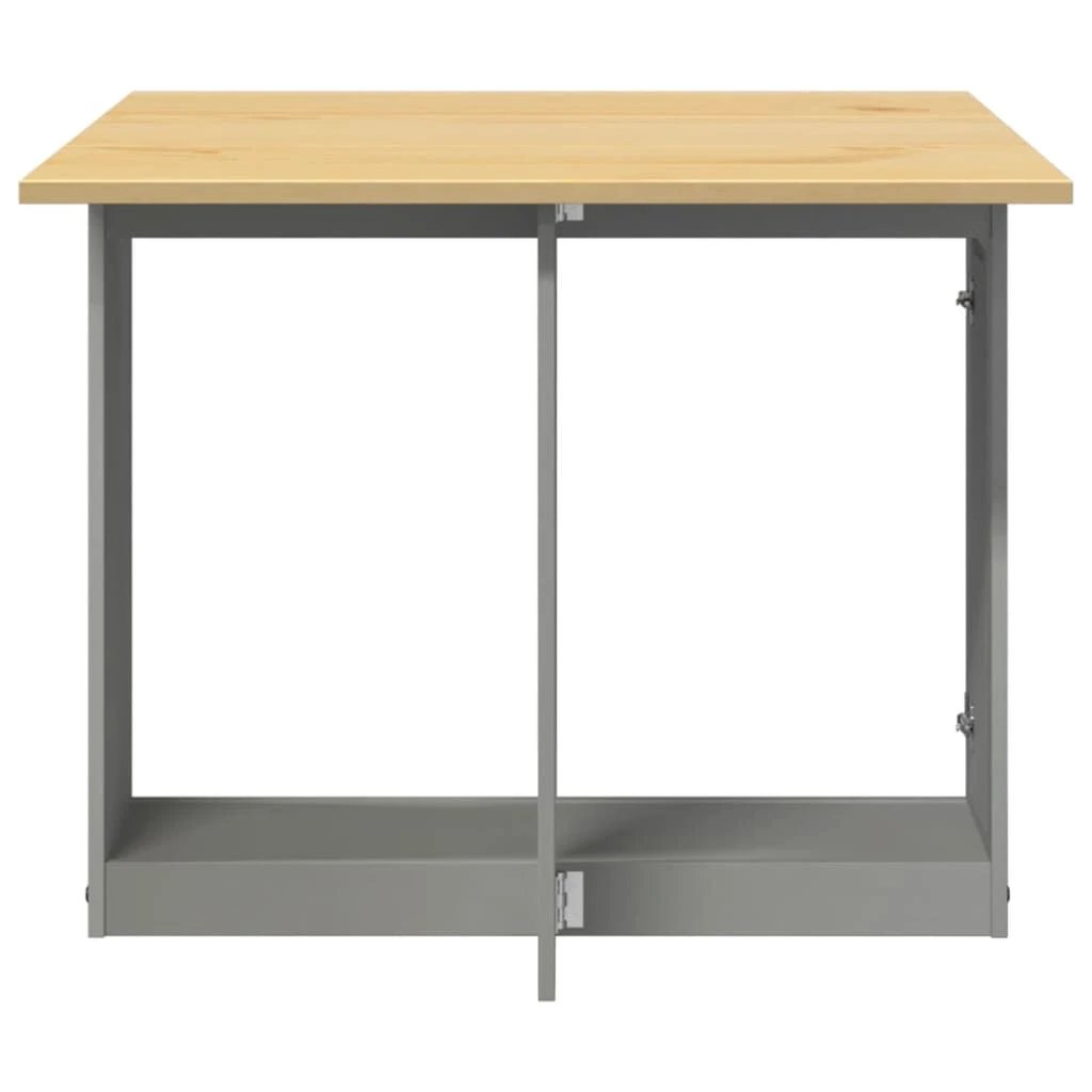 vidaXL vidaXL Butterfly Dining Table Foldable Corona Wax Brown Solid Wood Pine - Dining Table