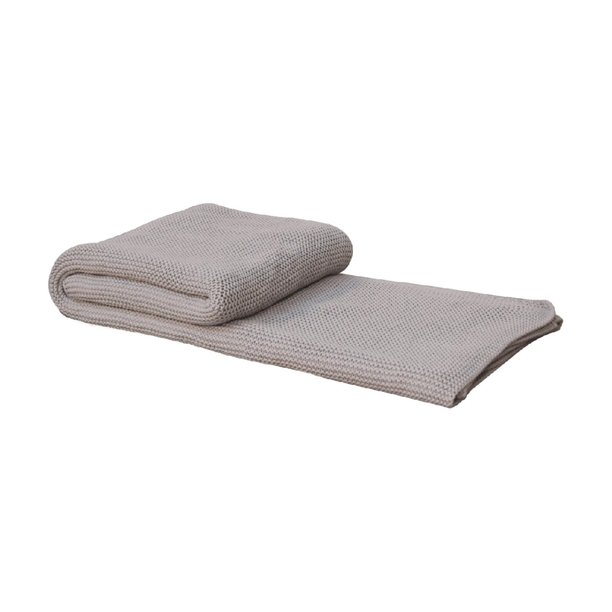 Artisan Furniture Artisan Double Grey Knitted Throw 50x60 Inches Soft Comfort - Throws