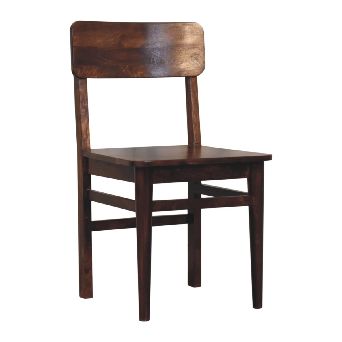 Artisan Mango Wood Dining Chair Dimensions Standard Chestnut Finish For Dining Rooms by Artisan Furniture