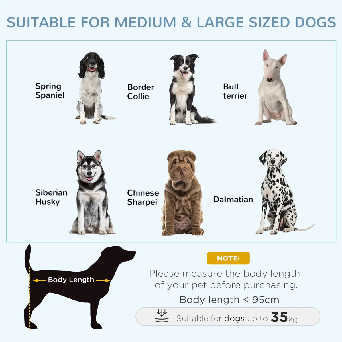 PawHut PawHut 43" Foldable Heavy Duty Dog Crate with Locks, Removable Tray, Wheels - Dog Crate