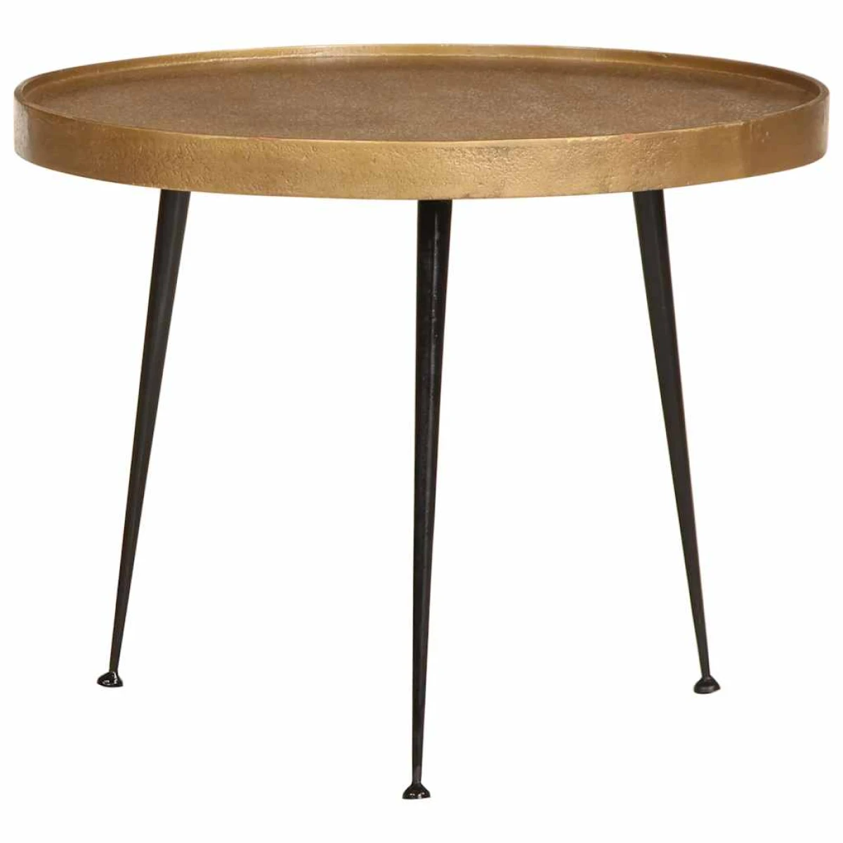 vidaXL VidaXL Coffee Tables Two Piece Gold Home - Coffee Table