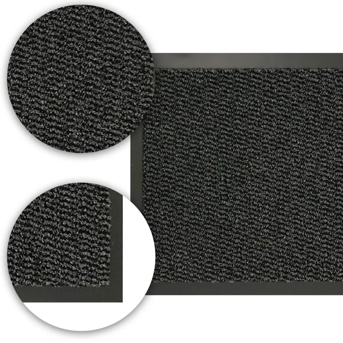Un-Branded Anthracite BARRIER MATT - 90 X 200 - Barrier Mats