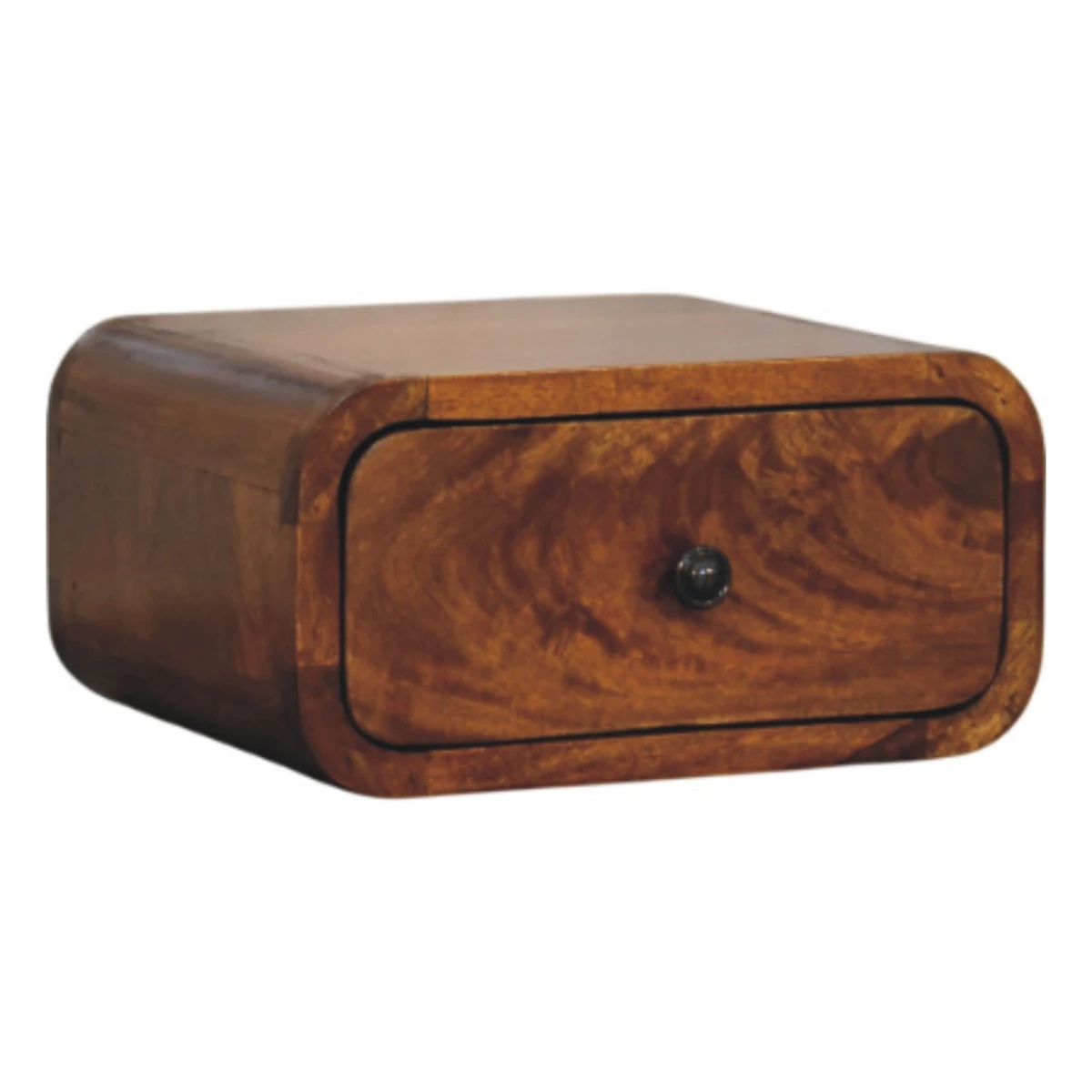 Artisan Furniture Artisan Nightstand Wall Mini Mango Drawer Compact - Bedside Table