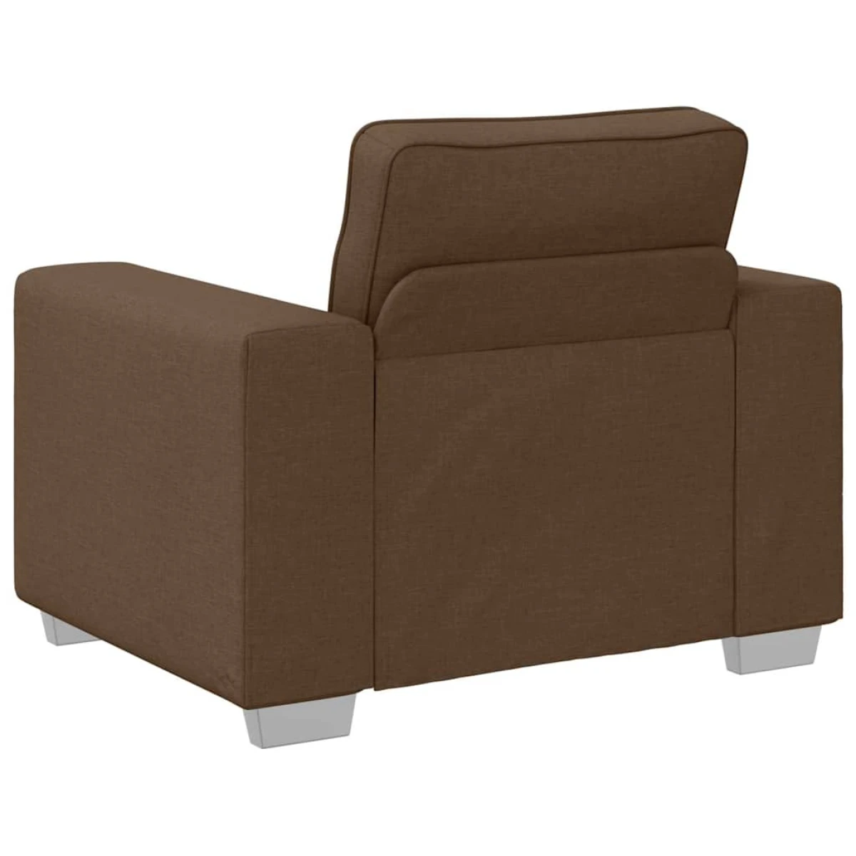 vidaXL VidaXL Sofa 100x77x82 Cm Brown Fabric Cushion Living Room - Sofa Bed