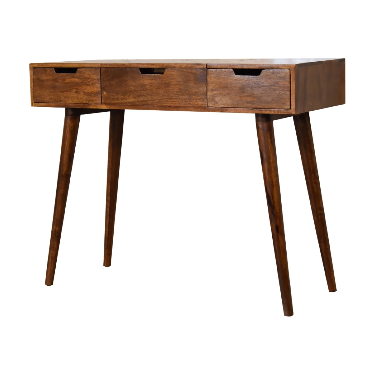 Artisan Furniture Artisan Mango Wood Foldable Dressing Table - Bedside Table