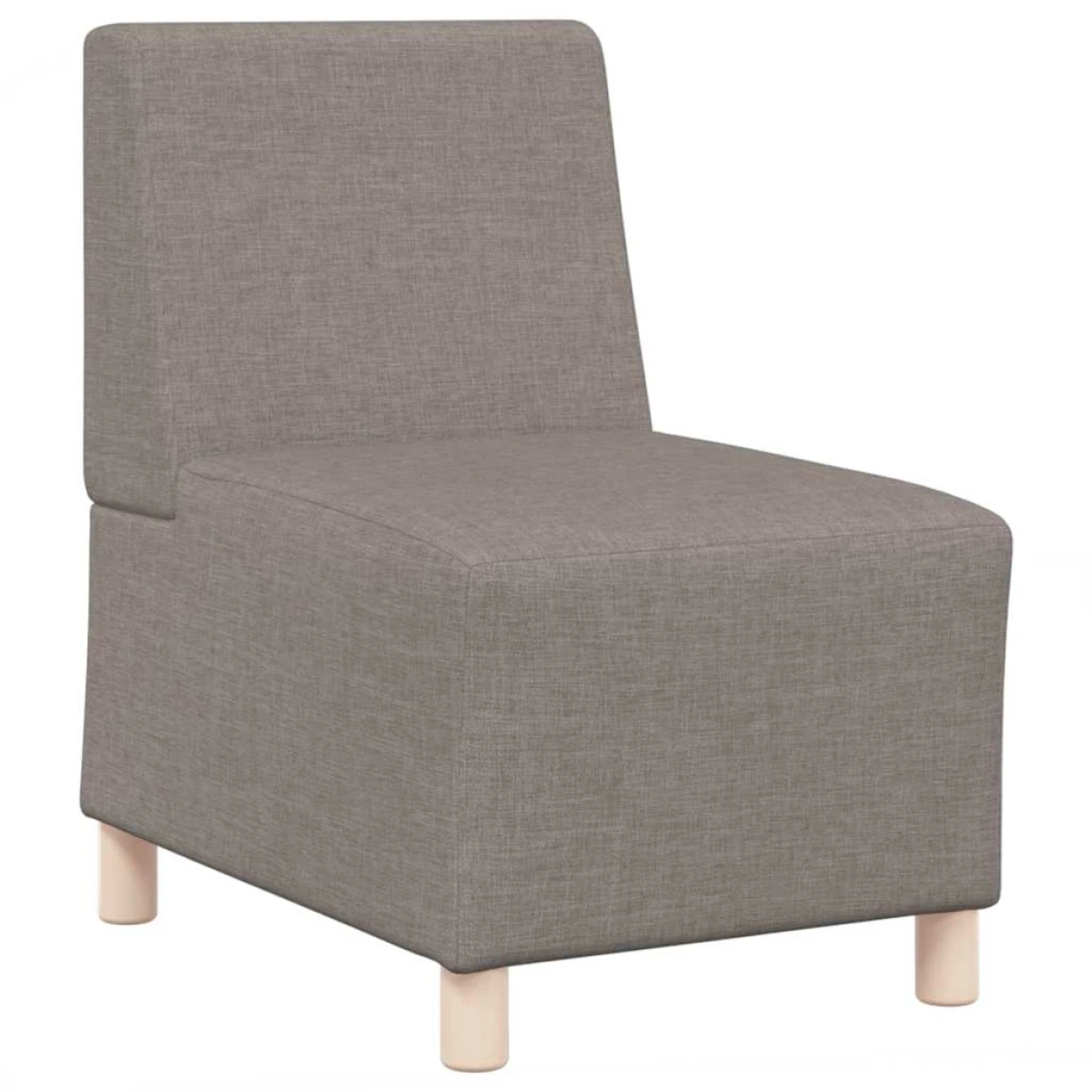 vidaXL VidaXL Modular Sofa Unit 55x74x82cm Armless Fabric Home - Sofa