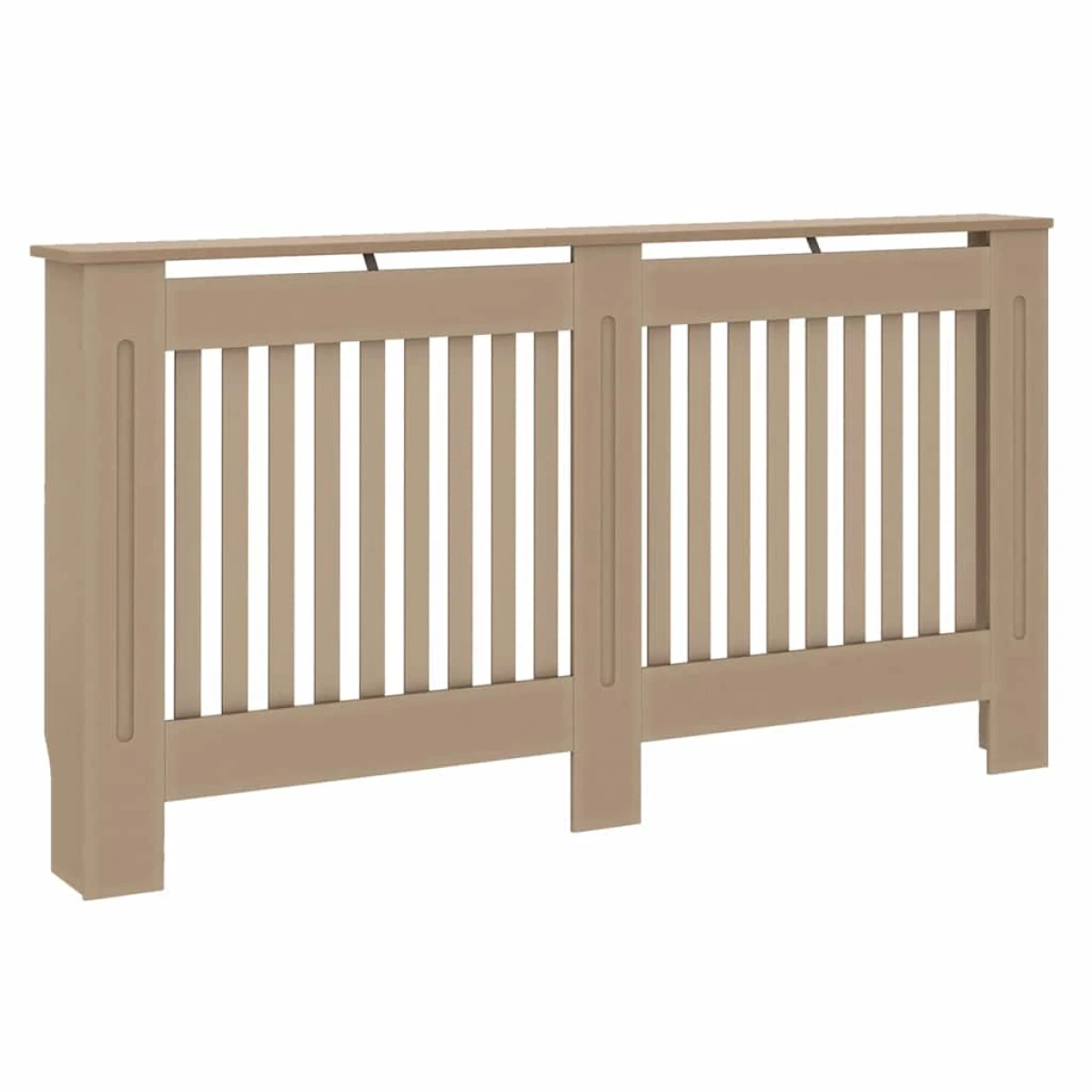 vidaXL Radiator Cover 152x19x81.5 Slats LivingRoom by vidaXL