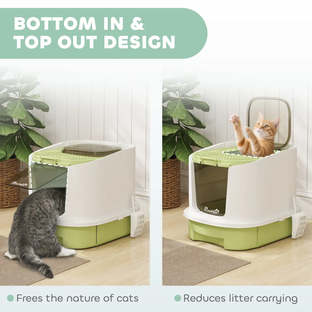 N/A Cat Litter Box - Cat Litter