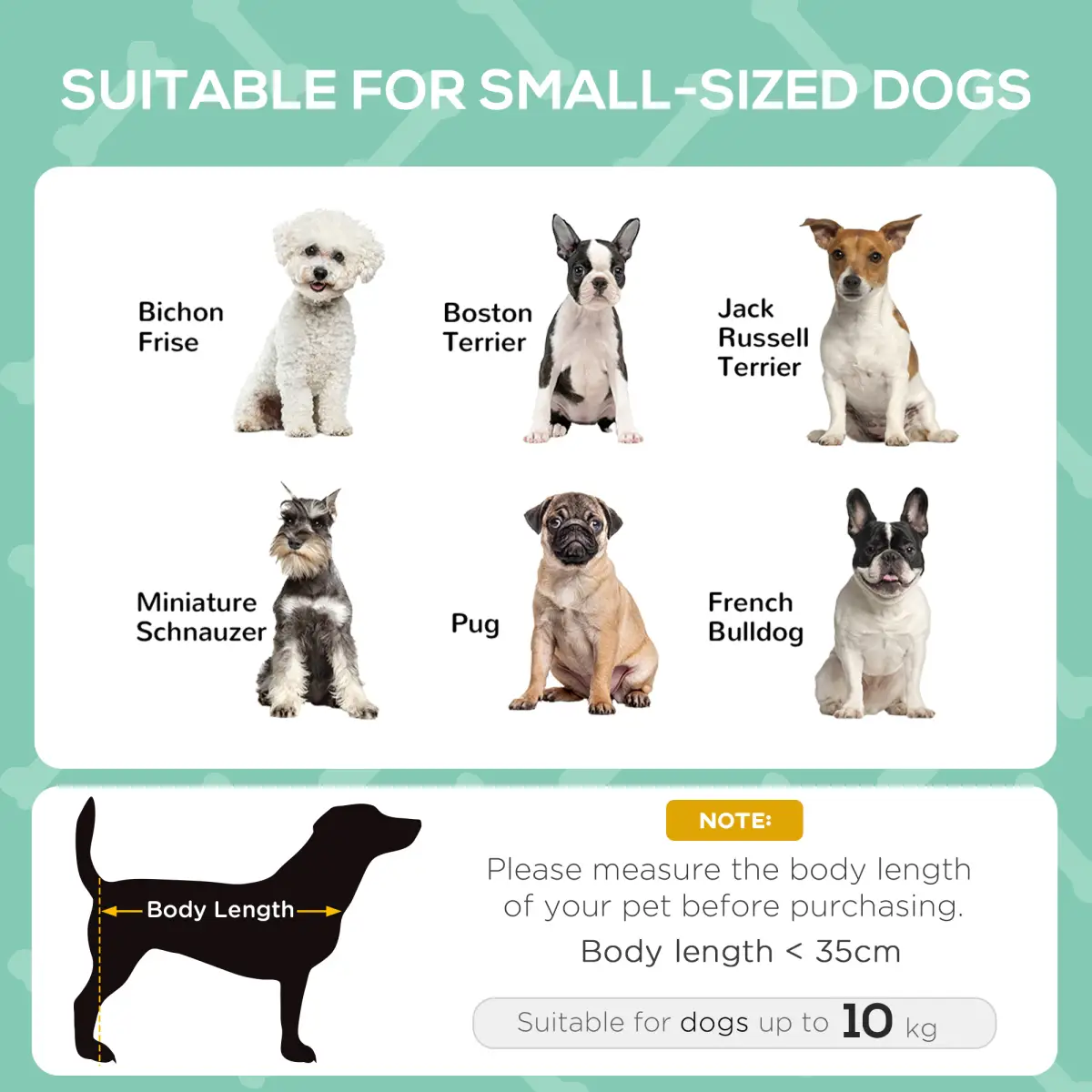 Unbranded 61 cm Elevated Dog Bed Cooling Raised Pet Cot UV Protection Canopy Grey Pawhut - Dog Beds