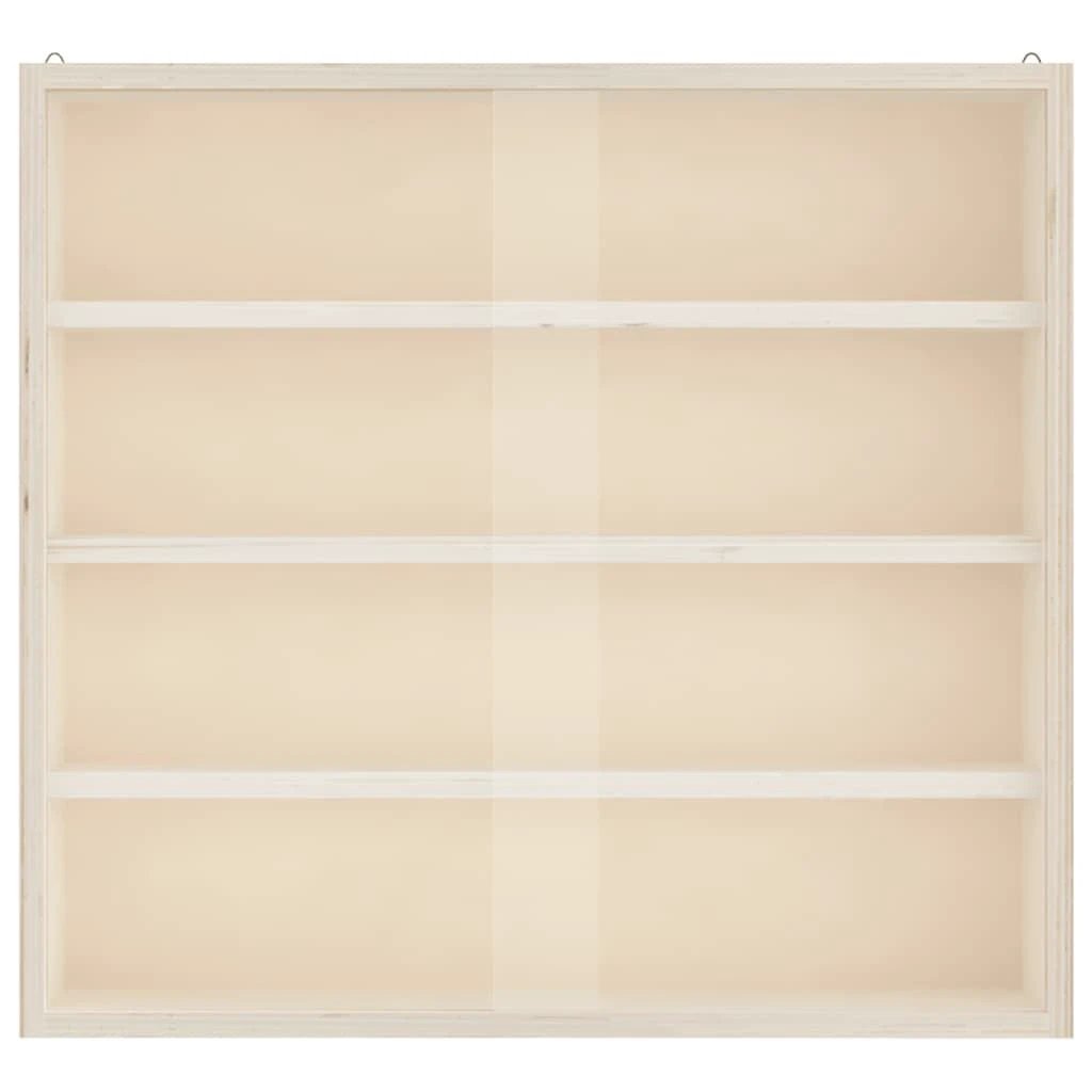 vidaXL Wall Display Cabinet with Doors 40x8.5x37 cm by vidaXL