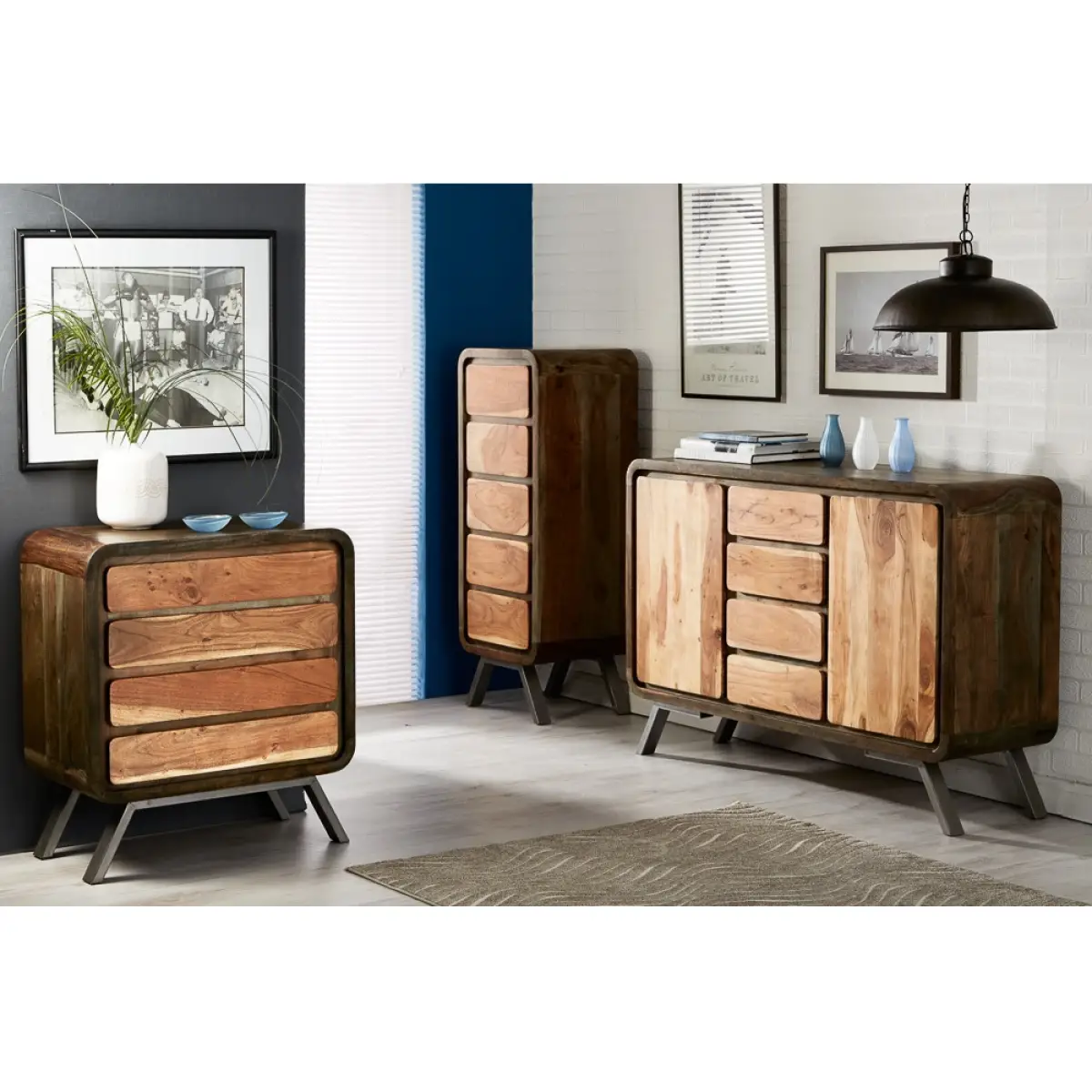 Indian Hub Aspen Large Sideboard - Sideboard