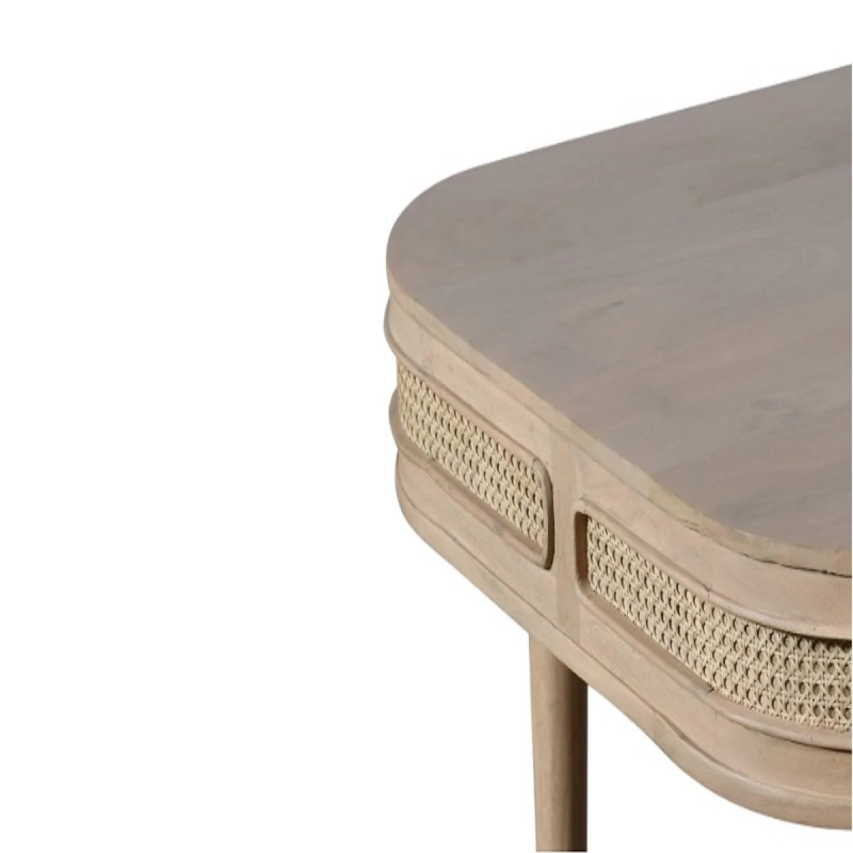 Valencia Dining Table SixSeater Cane Mango Wood Eco Home by Indian Hub