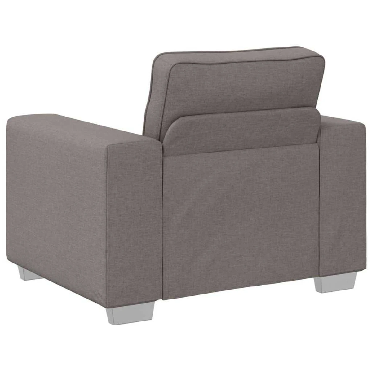 VidaXL Sofa Taupe 100 X 77 X 82 Cm Cushioned Home Use by vidaXL