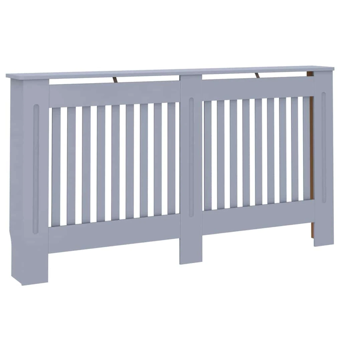 vidaXL VidaXL RadiatorCover 152x19x81.5cm EngineeredWood - Radiator