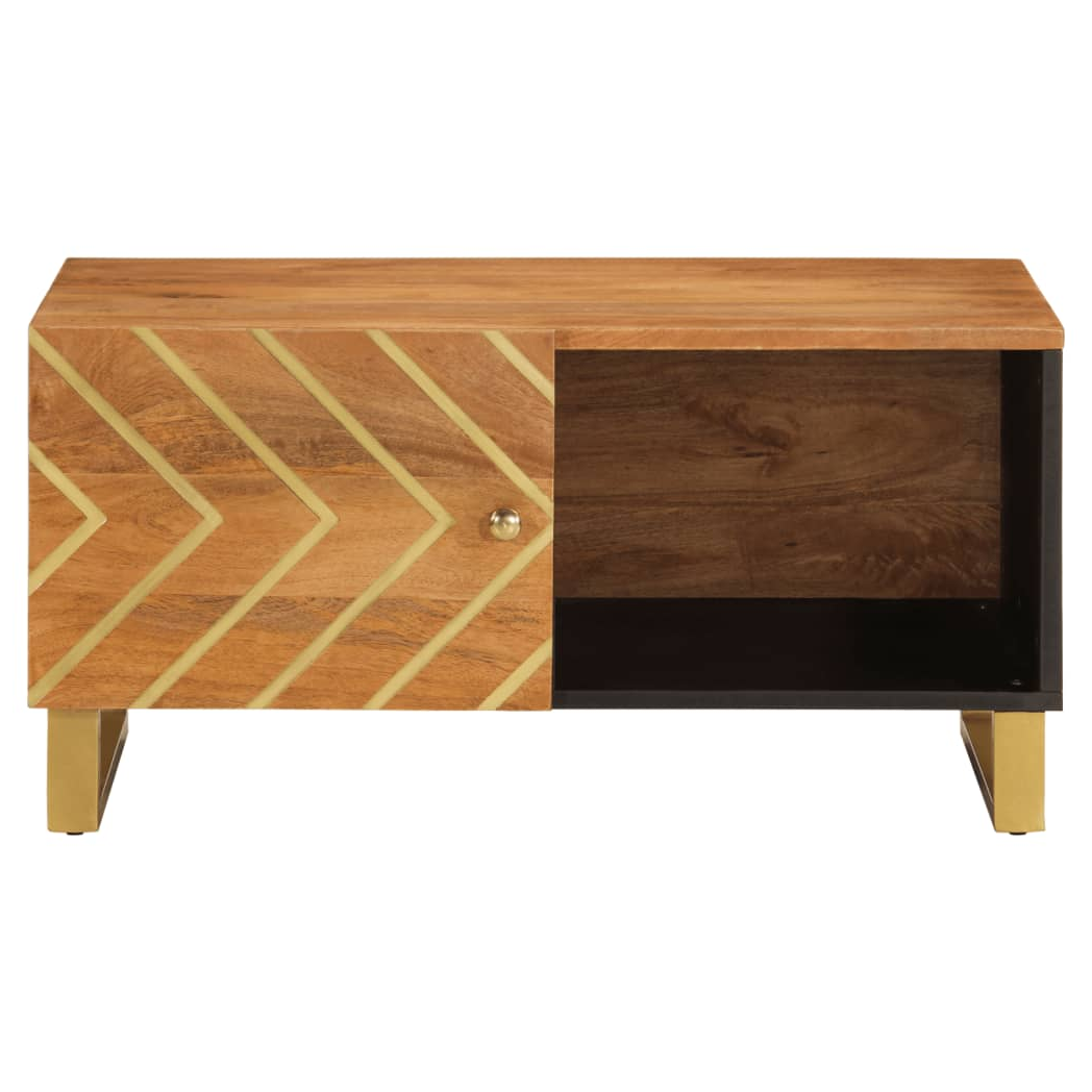 VidaXL Coffee Table 80x50x40cm Solid Mango Home by vidaXL