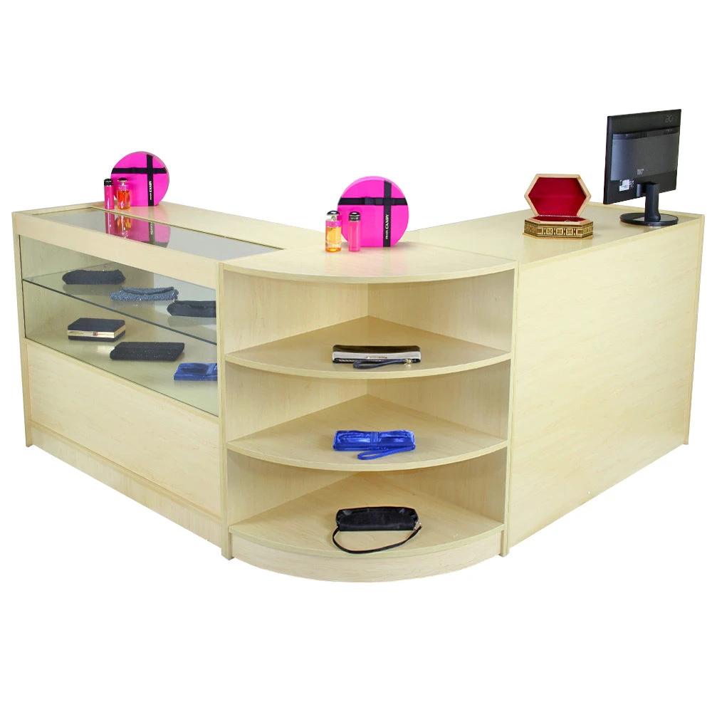 Nova Maple Shop Counter & Retail Display Set by Monster Shop