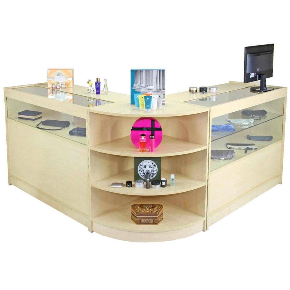 Monster Shop Virgo Maple Shop Counter & Retail Display Set -