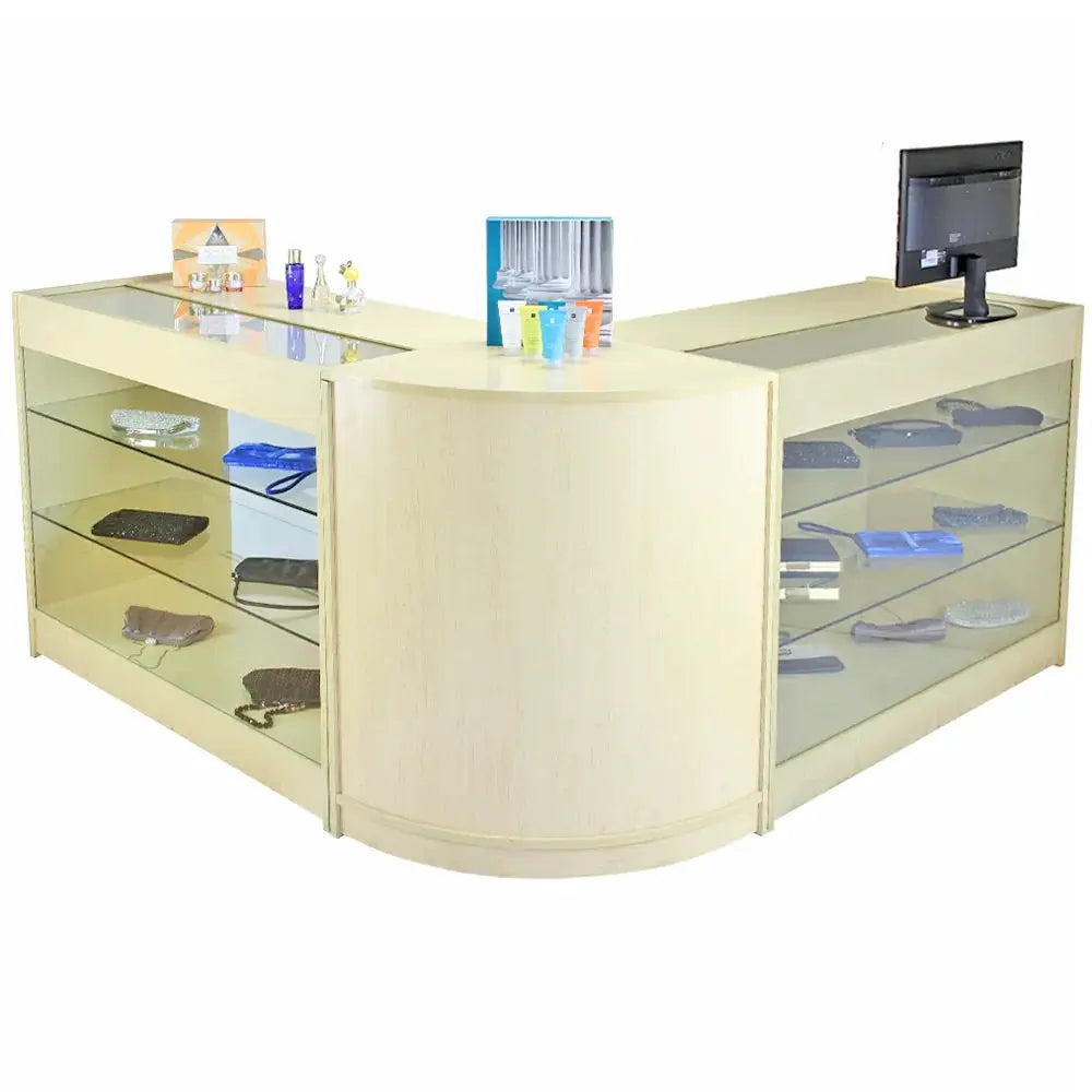 Monster Shop Horizon Maple Shop Counter & Retail Display Set -