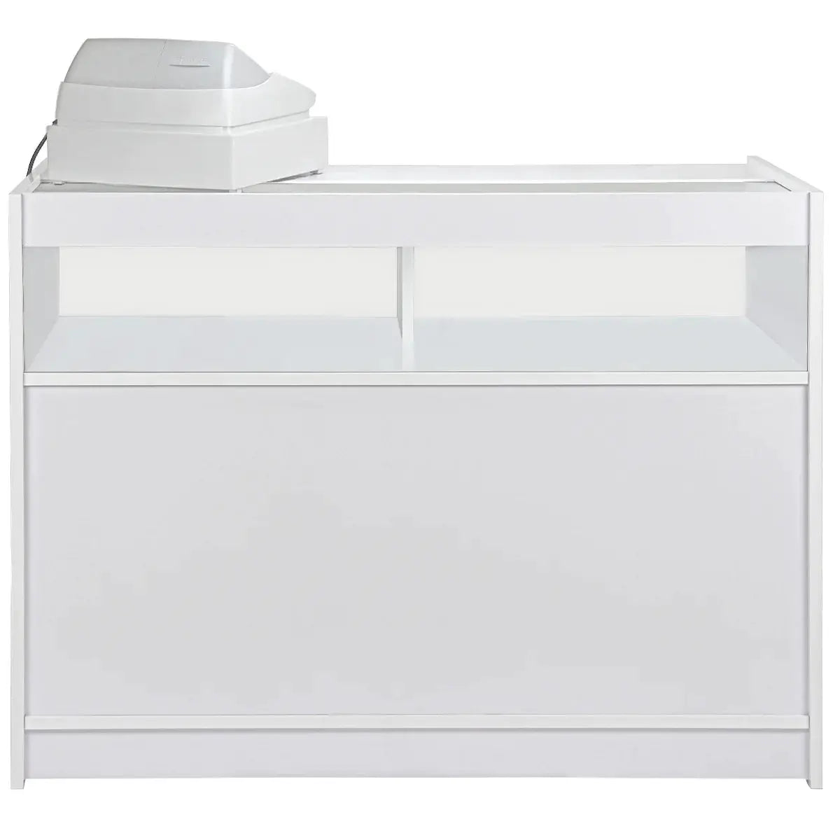 Monster Shop B1200 Retail Shop Counter - Brilliant White -