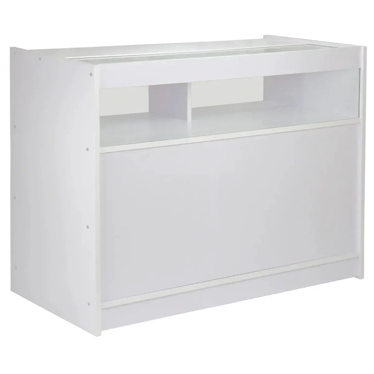 Monster Shop B1200 Retail Shop Counter - Brilliant White -