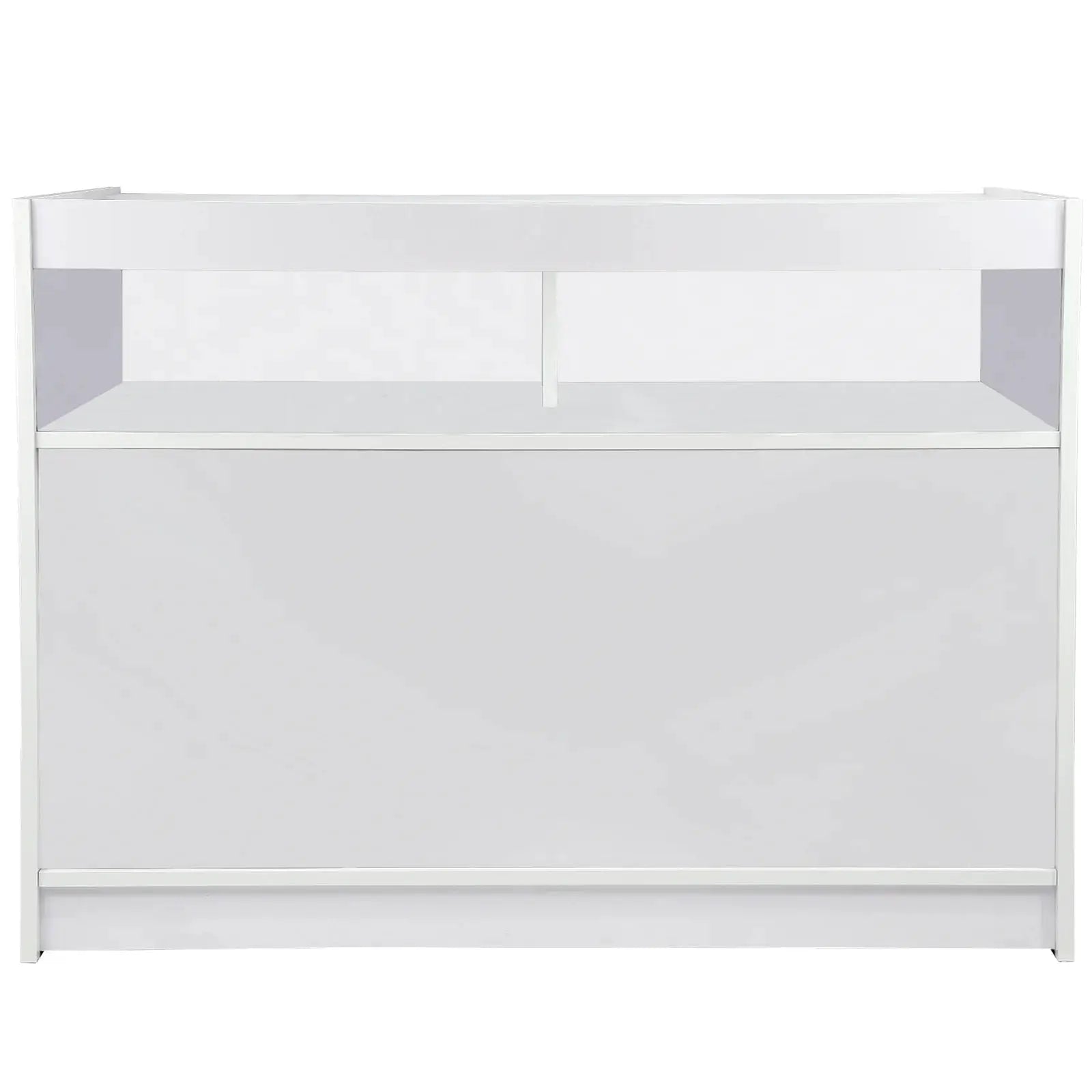 Monster Shop B1200 Retail Shop Counter - Brilliant White -