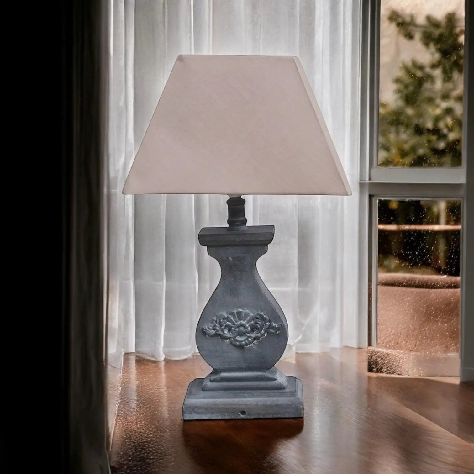 MSL 43CM LAMP AND SHADE - Lamp