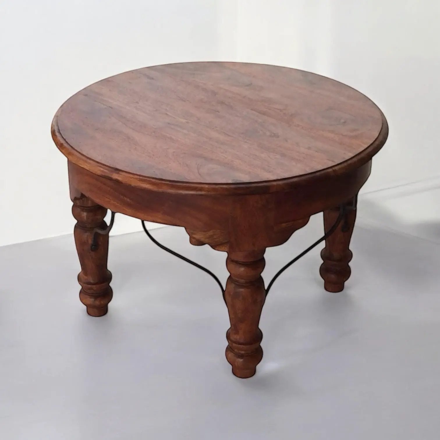 MSL 45CM WOODEN ROUND TABLE - Console Table