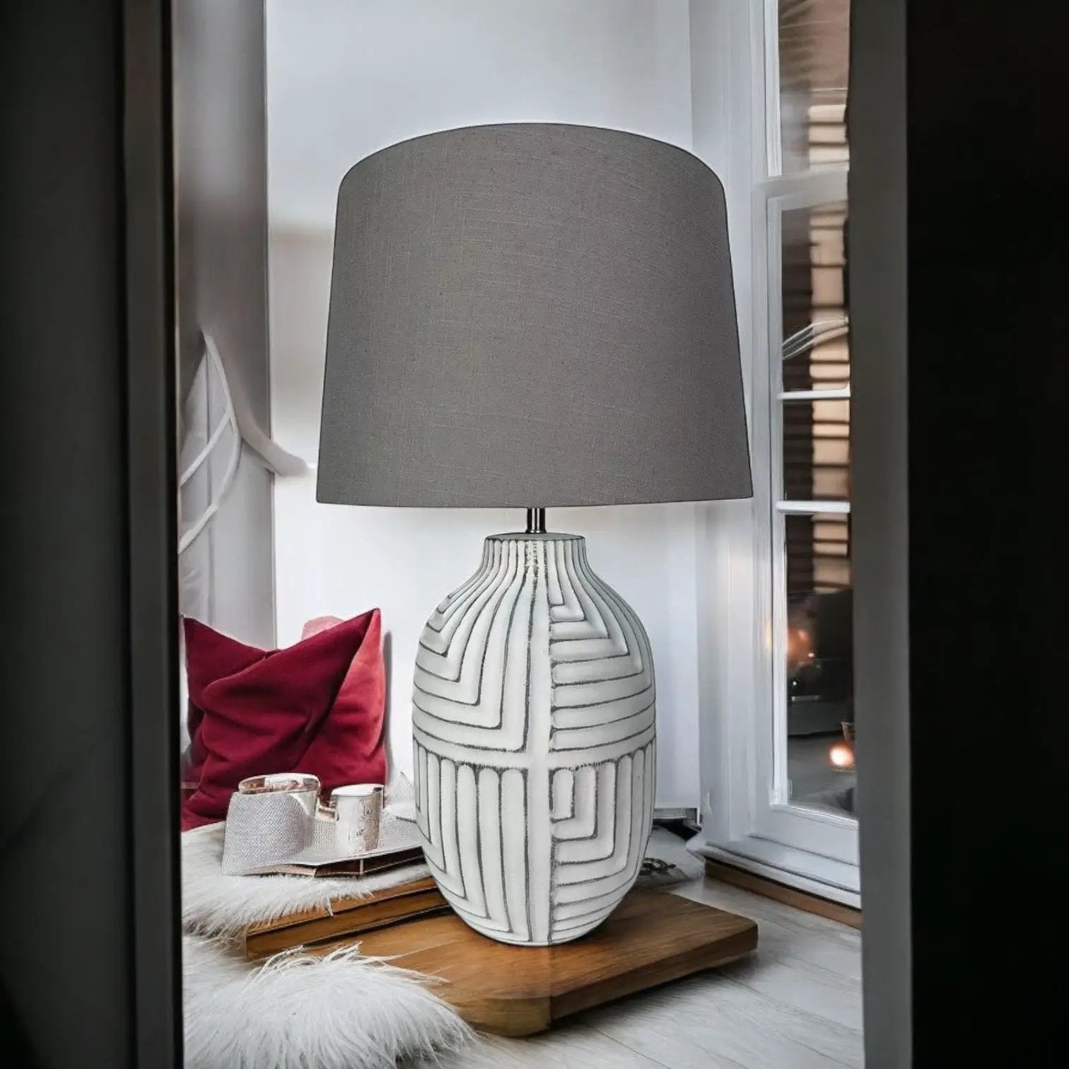 MSL 38CM LAMP AND SHADE - Lamp