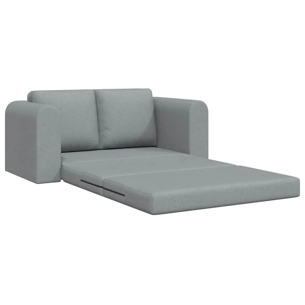 vidaXL VidaXL Sofa Bed 148x71x83 Cm Light Grey Fabric For Lounge - Sofa Bed