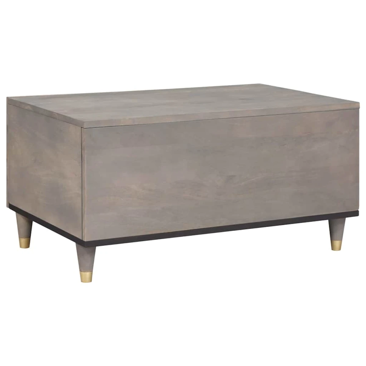 VidaXL Coffee Table 80x50x40cm Solid Mango Wood by vidaXL