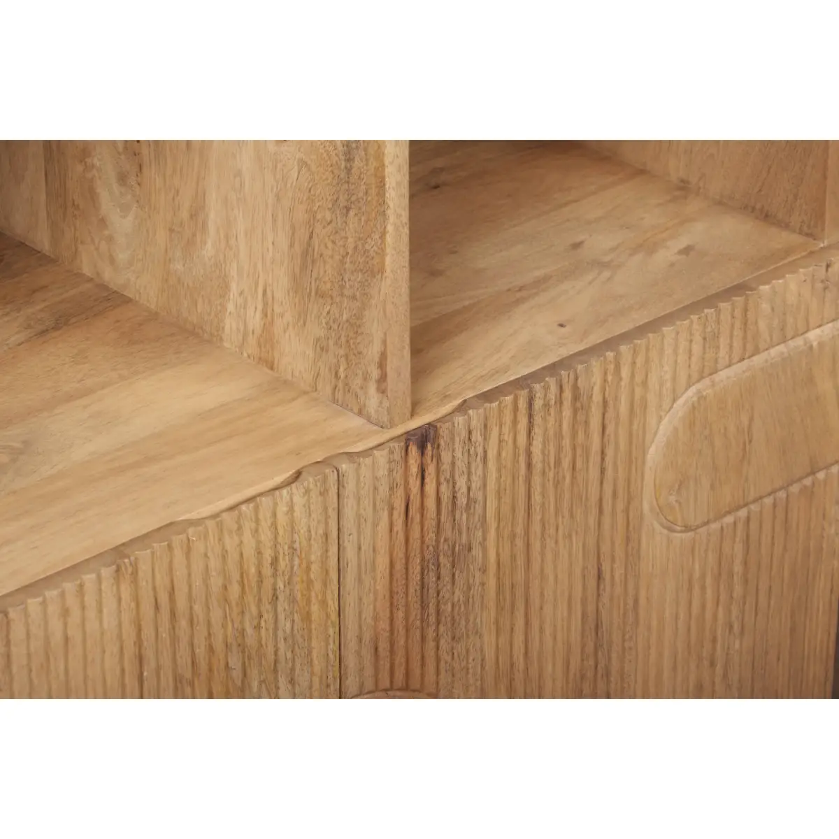 Indian Hub Austin Solid Wood Bookcase - Bookcase