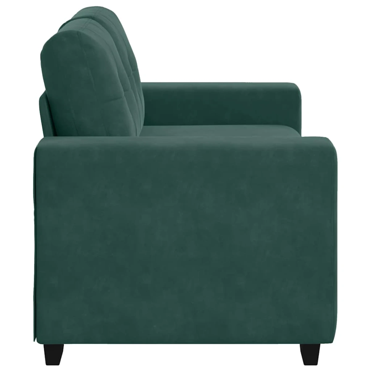 vidaXL VidaXL Loveseat Sofa 120x70 cm Velvet Green Living Room - Sofa