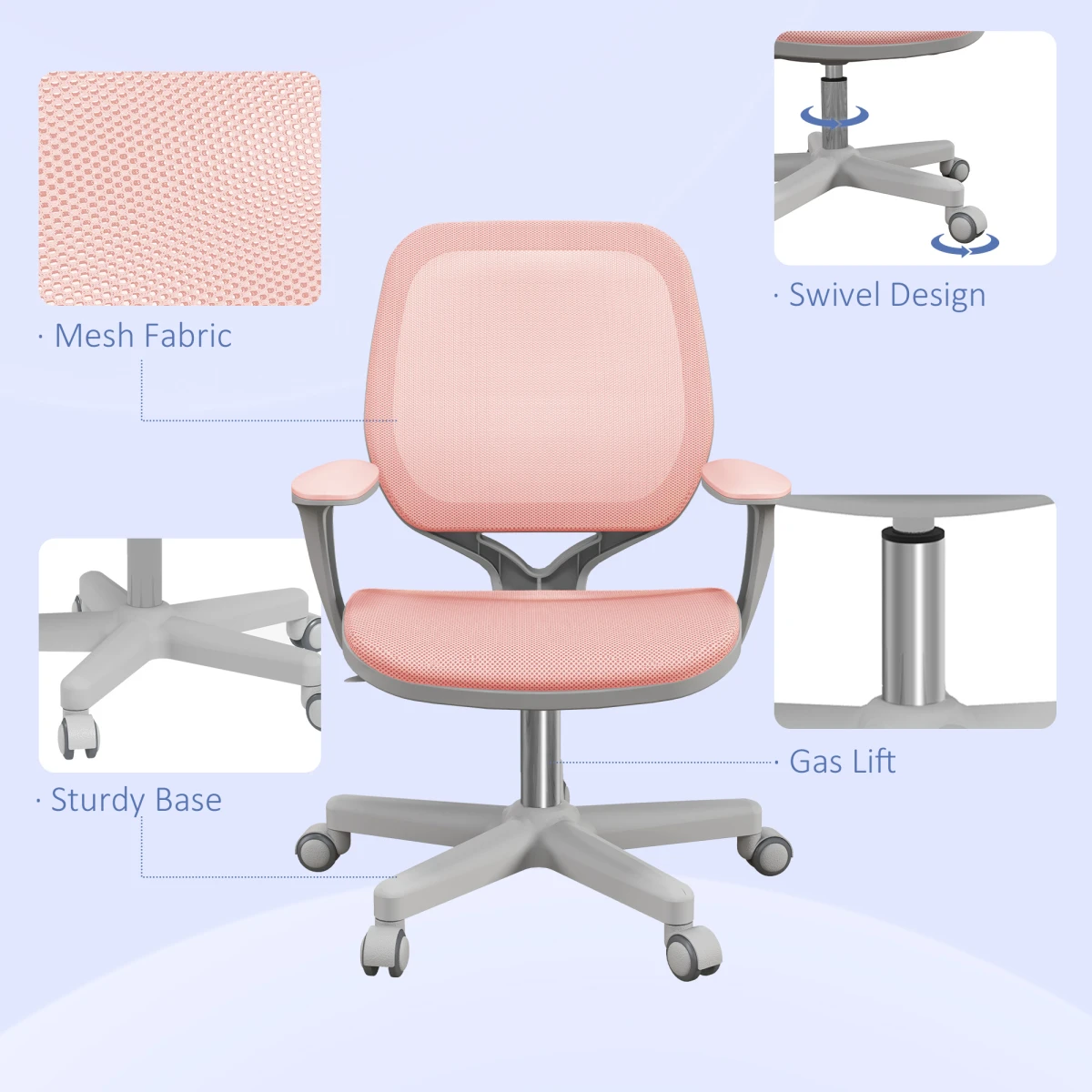 N/A Premium Office Chair 44 to 56 cm Ergo Mesh Office - Office Chair