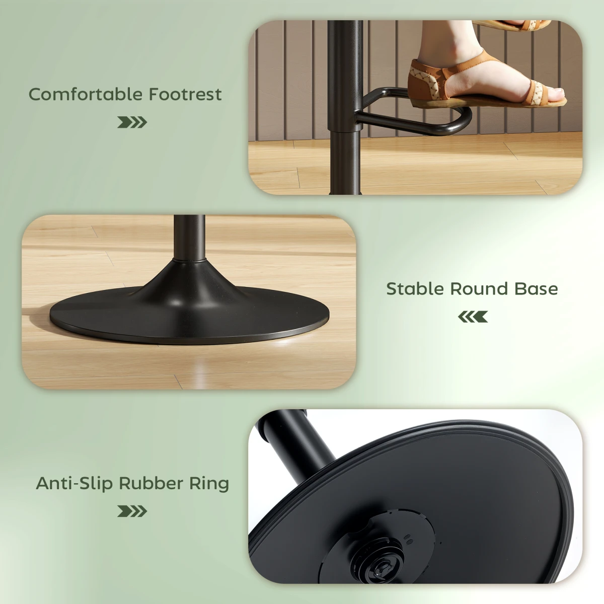 Height bar stool by N/A